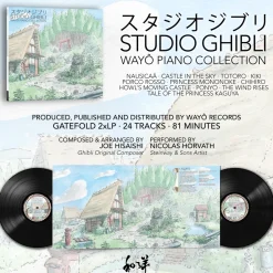 Studio Ghibli - Wayô Piano Collections Vinyle - 2LP^WAYÔ Records Shop