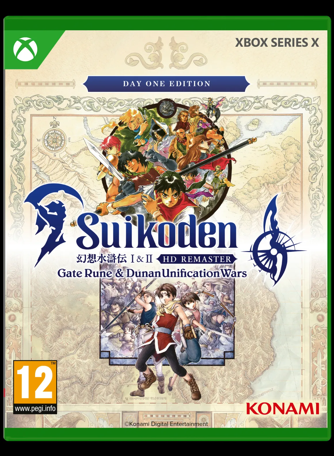 Suikoden 1 & 2 HD Remaster Day One Edition Xbox Series X^KONAMI Outlet