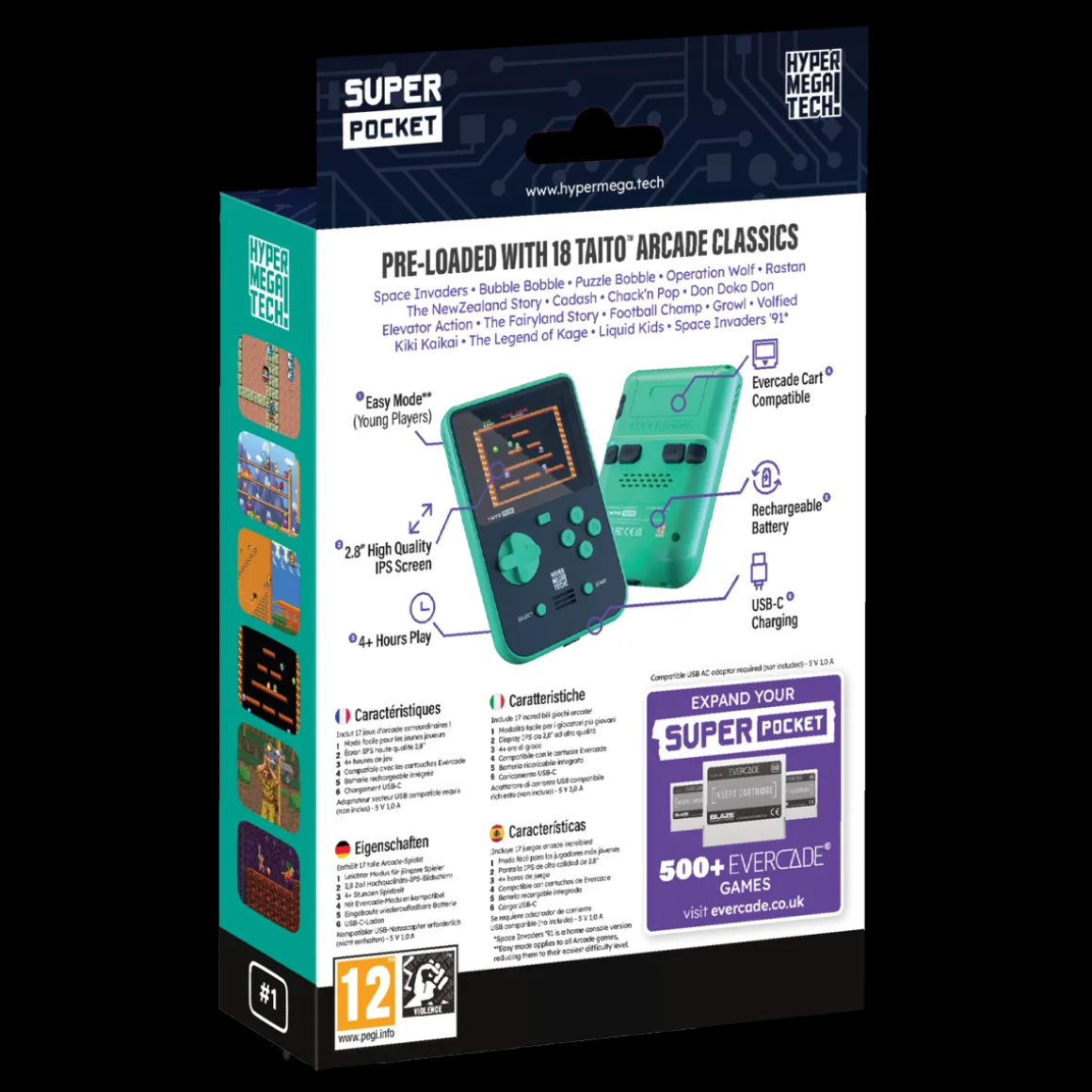 Taito Super Pocket^Evercade Cheap