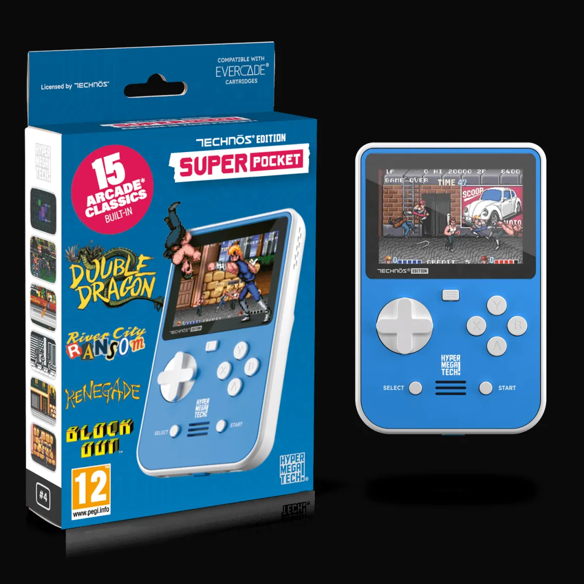 TECHNOS Super Pocket^Evercade Outlet