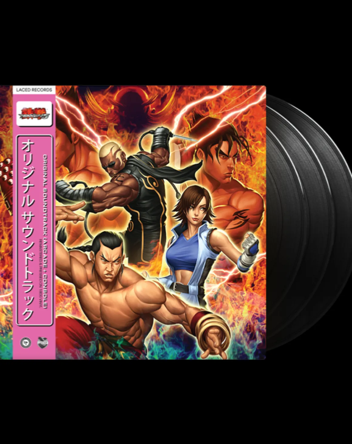 TEKKEN 5 (Original Soundtrack) Vinyle - 3LP^Laced Records Hot