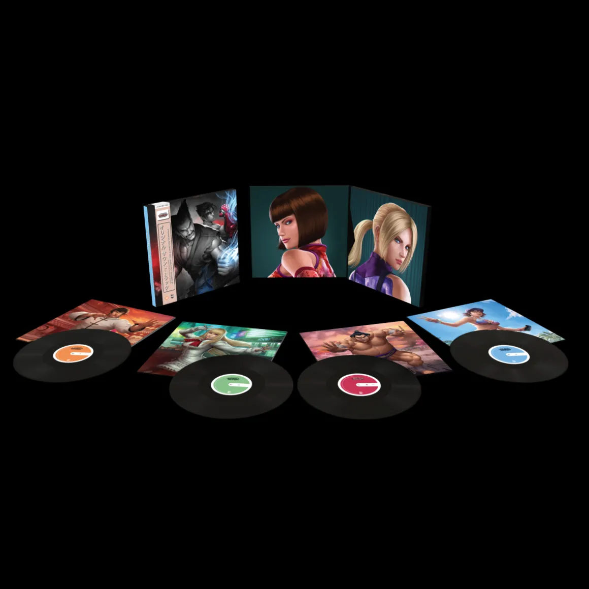 Tekken Tag Tournament 2 OST Vinyle - 4LP^Laced Records Outlet