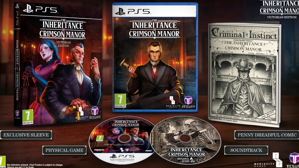 The Inheritance of Crimson Manor - Victorian Edition PS5^TESURA Flash Sale