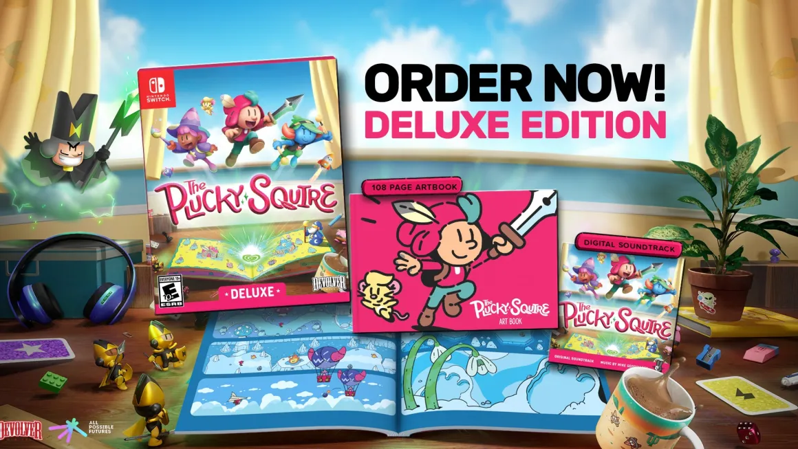 The Plucky Squire Deluxe Edition Switch^Devolver Digital Discount