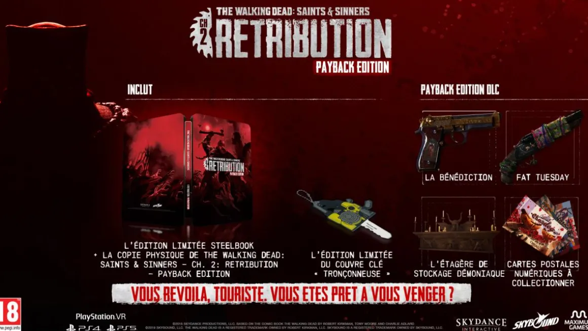The Walking Dead Saints and Sinners Chapter 2 Retribution Payback Edition PSVR2 PS5^Skydance Interactive Cheap