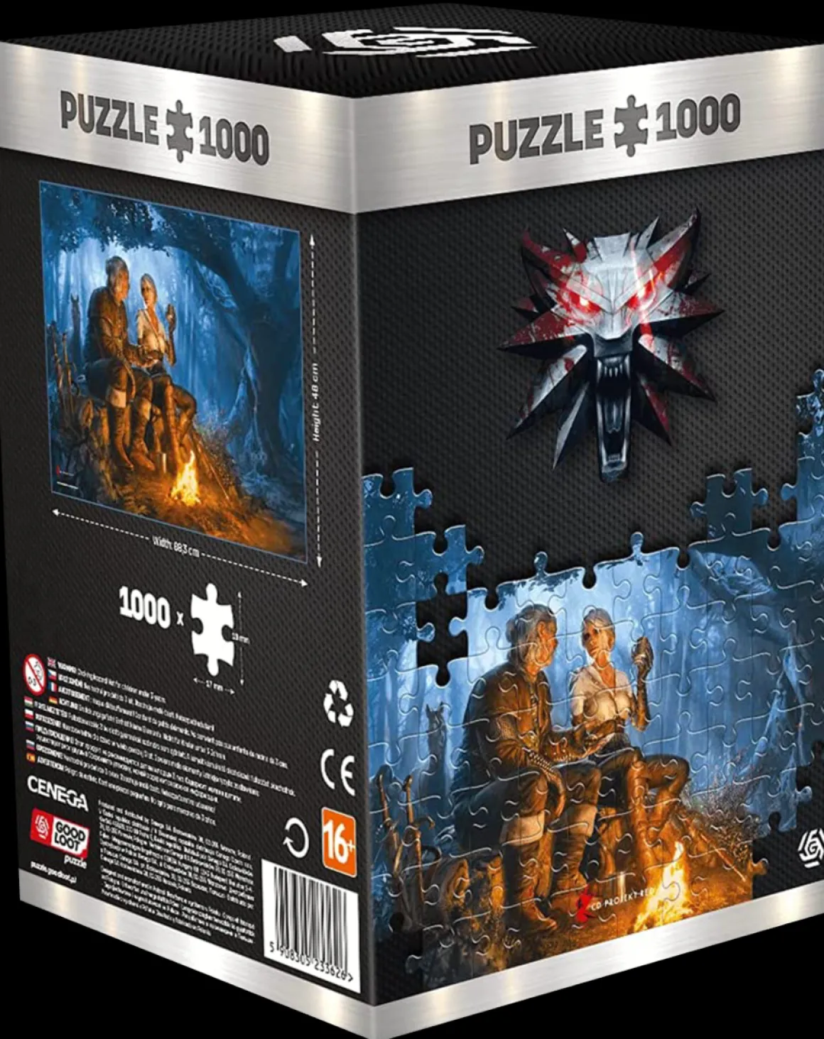 The Witcher: Journey of Ciri Puzzle 1000 pièces^CENEGA Clearance