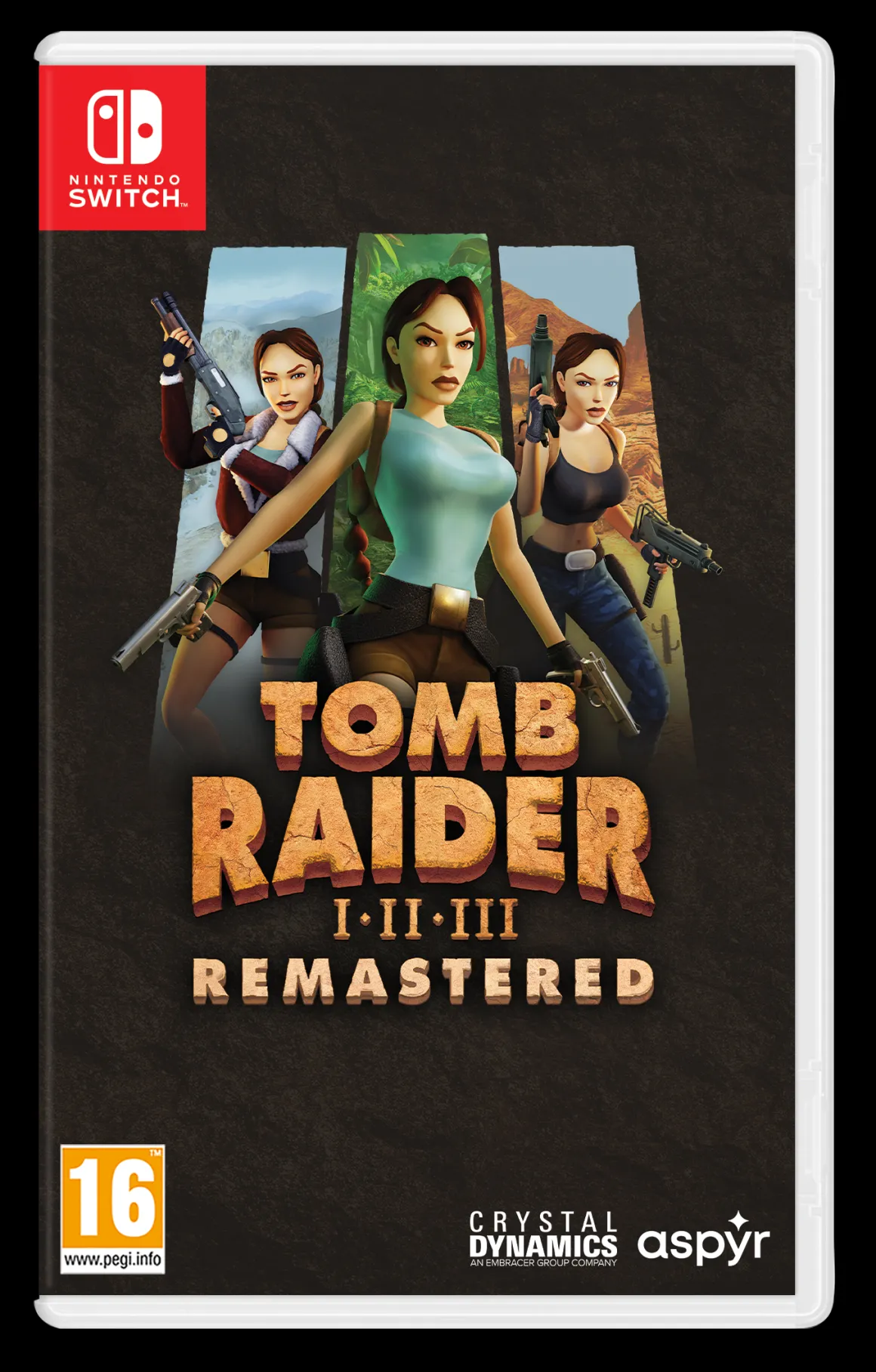 Tomb Raider I-III Remastered Starring Lara Croft SWITCH^Aspyr Cheap