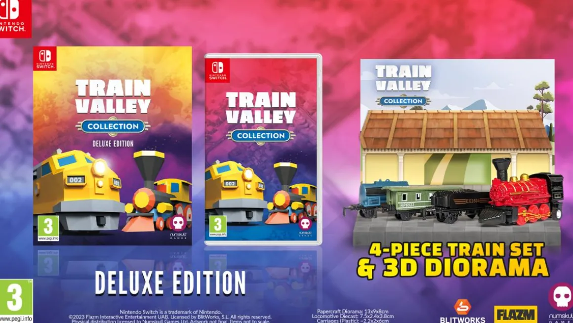 Train Valley Collection Deluxe Edition Nintendo SWITCH^NUMSKULL Hot