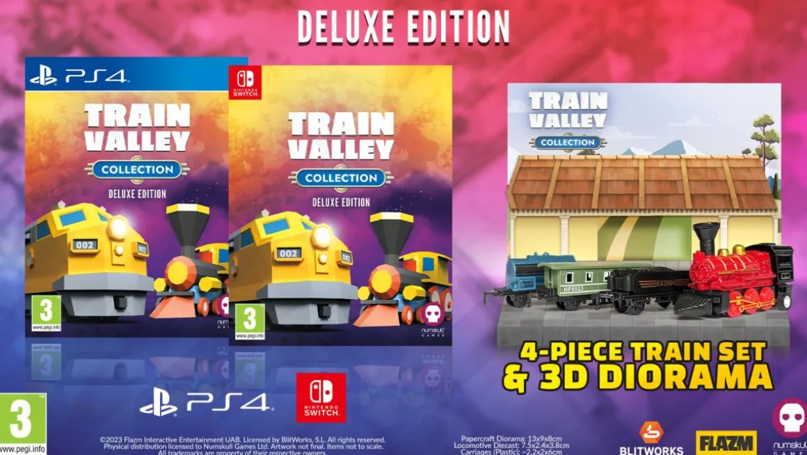 Train Valley Collection Deluxe Edition PS4^NUMSKULL Discount