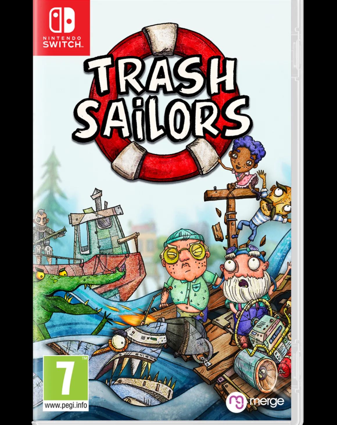 Trash Sailors Nintendo SWITCH^MERGE New