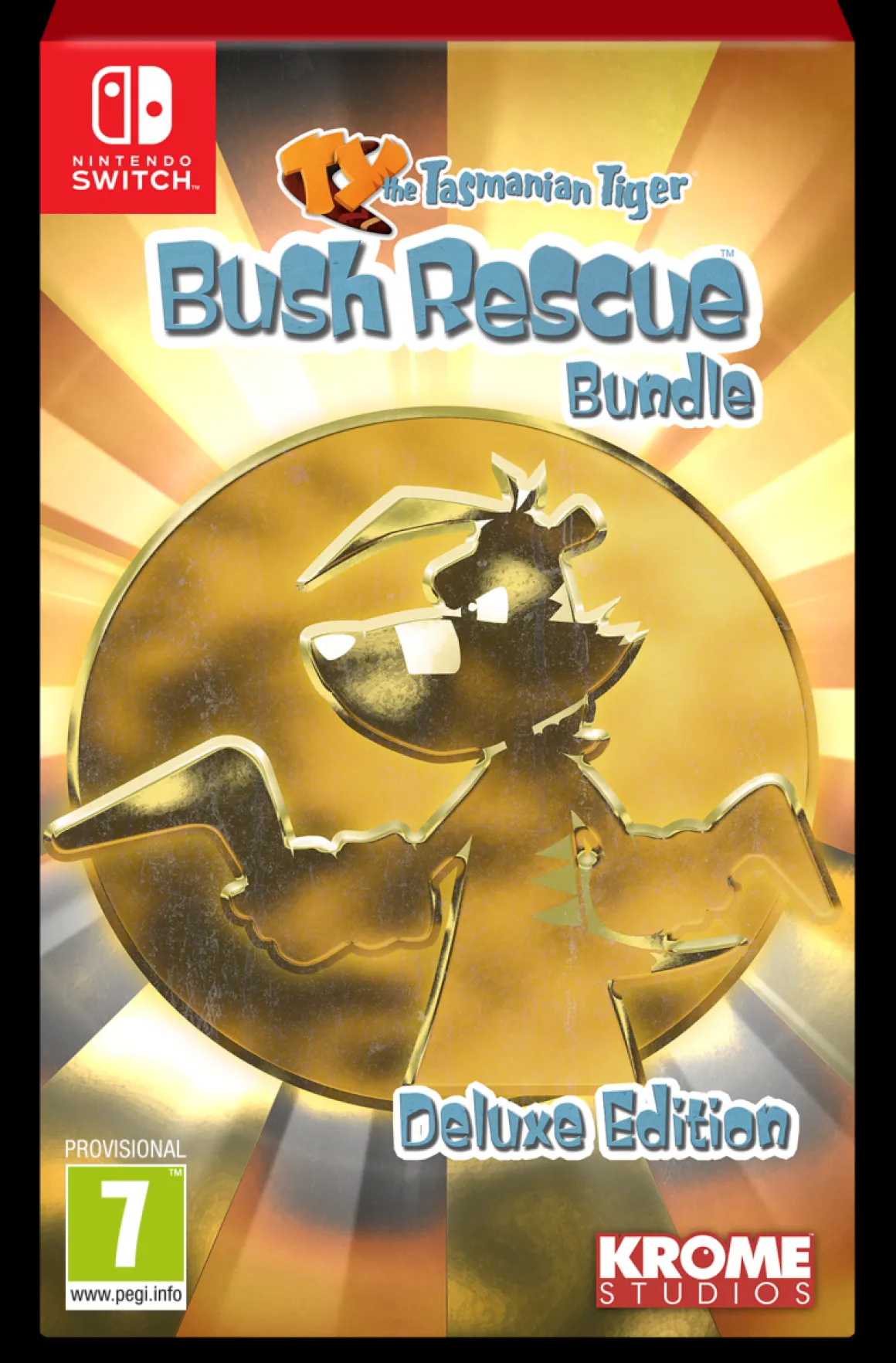TY the Tasmanian Tiger™ HD Bush Rescue Bundle Deluxe Edition Nintendo Switch^KROME STUDIOS Online