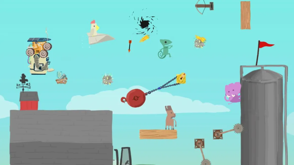 Ultimate Chicken Horse A-Neight-Versary Edition Nintendo SWITCH^MERGE Cheap