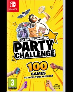 Ultra Mega Xtra Party Challenge Nintendo SWITCH^Just For Games Hot