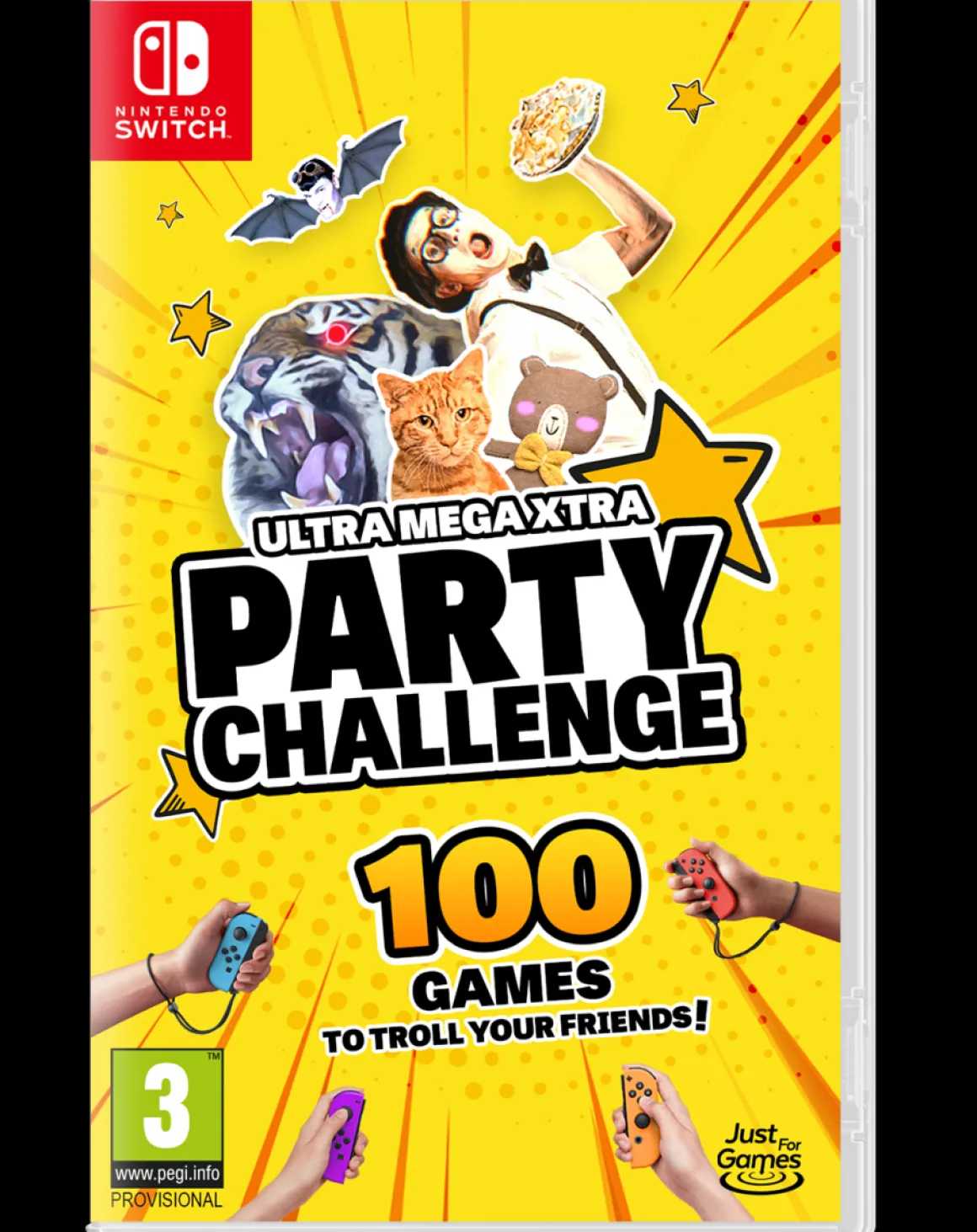 Ultra Mega Xtra Party Challenge Nintendo SWITCH^Just For Games Hot