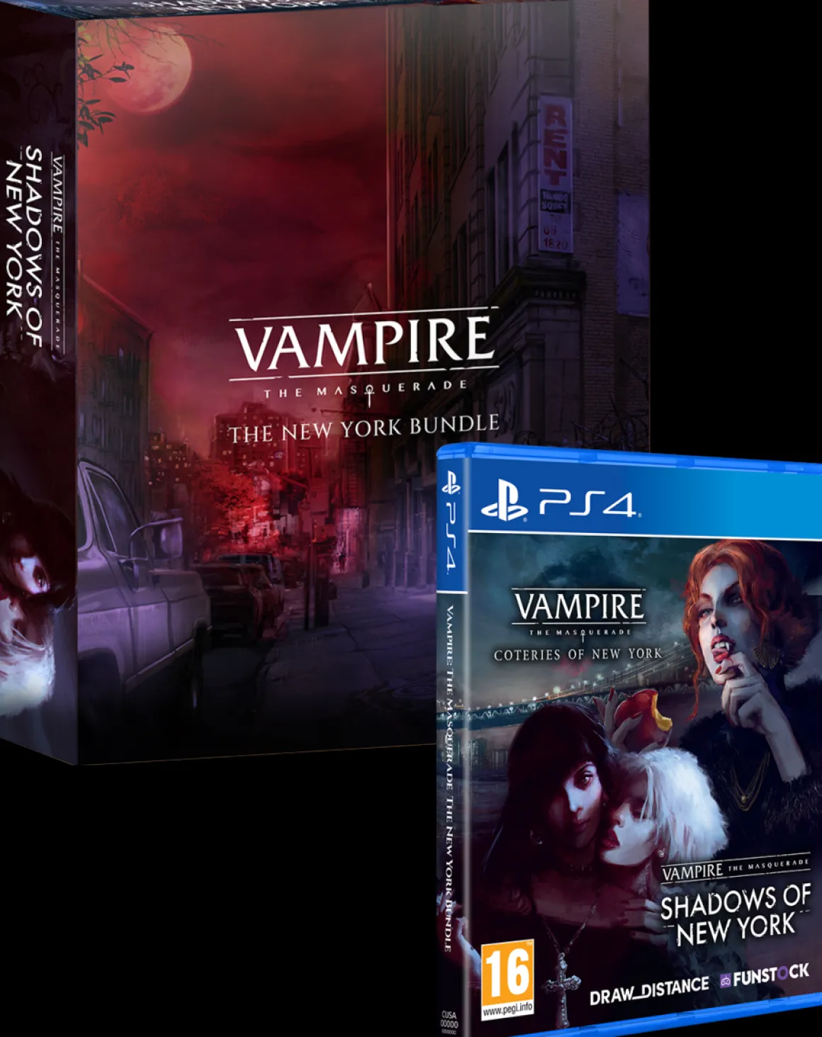 Vampire the Masquerade Coteries and Shadows of New York Collector Edition PS4^FUNSTOCK Shop