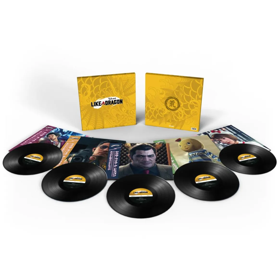 Yakuza: Like a Dragon (Deluxe Boxset) Vinyle - 5LP^Laced Records Best